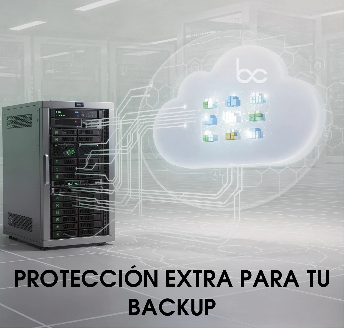 Protección extra para tu backup: almacenamiento en nube segura y deduplicada