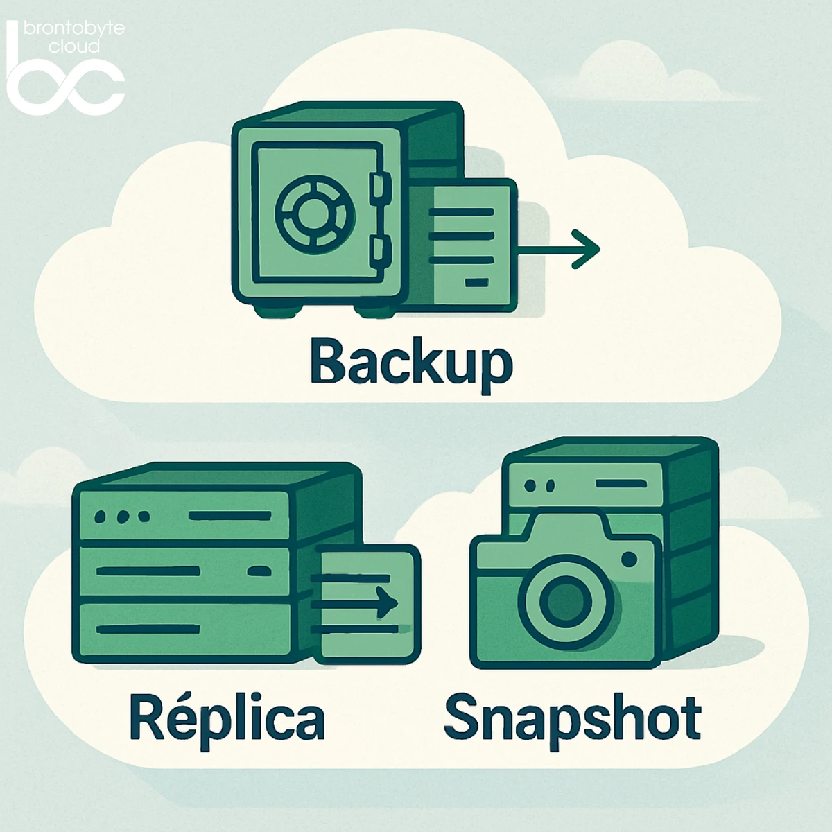 Backup, réplica y snapshot: cómo entender las tres capas de protección de tus datos