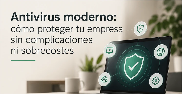 Antivirus moderno: cómo proteger tu empresa sin complicaciones ni sobrecostes