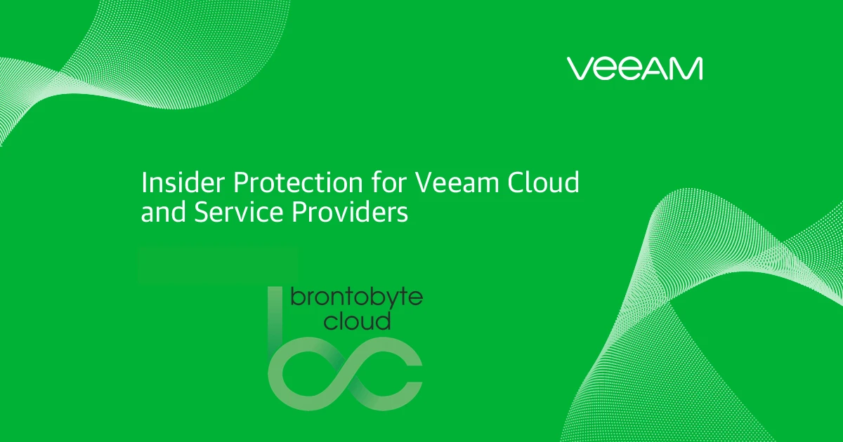 Veeam insider protection